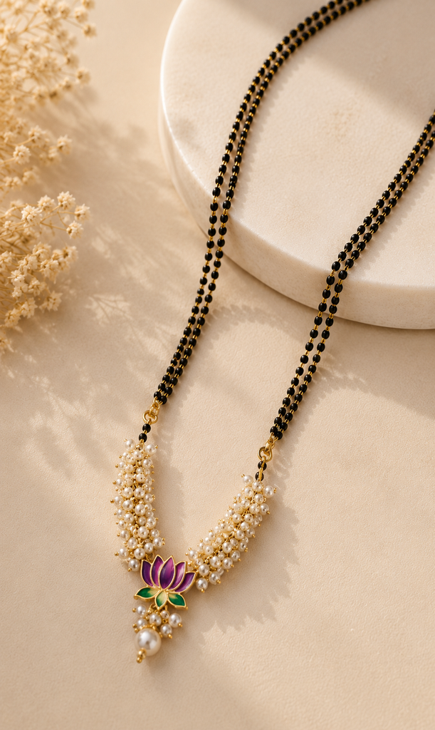 Royal Lotus Mangalsutra