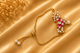 Kundan Lotus Bracelet