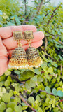 golden jhumka